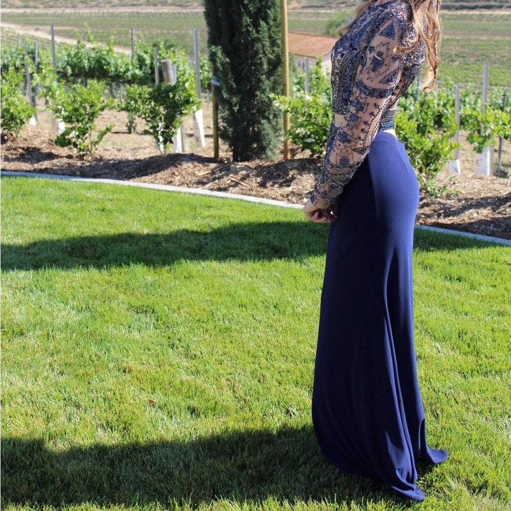 Sherri Hill Girls Two-Piece Prom Dress
